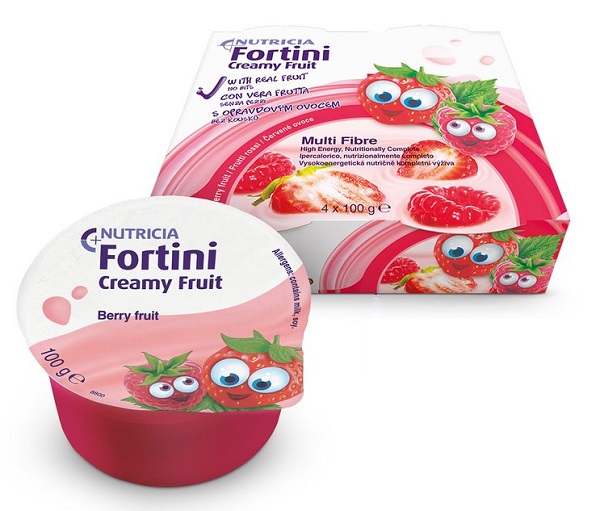 FORTINI CREAMY FRUIT MULTI FIBRE FRUTTI ROSSI 4X100 G - Farmacia Rossi2 - Farmacia Rossi 