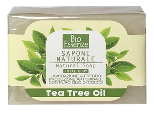 BIO ESSENZE SAPONE NATURALE TEA TREE OIL 100 G - Farmacia Rossi2 - Farmacia Rossi 