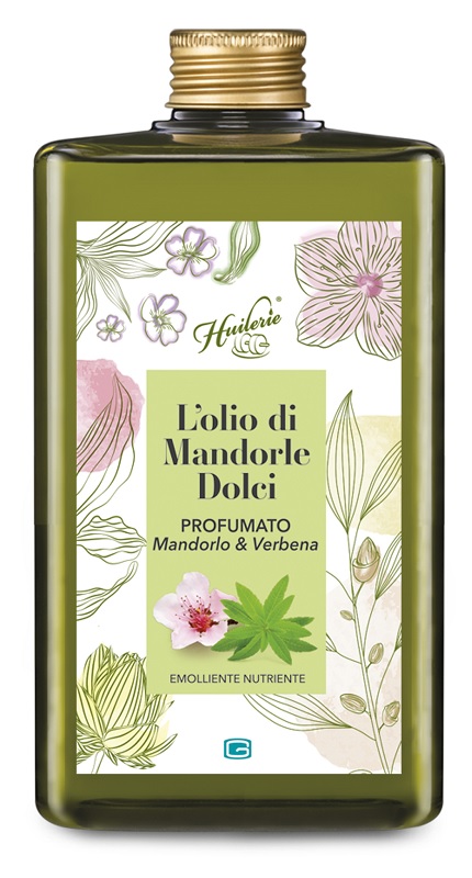HUILERIE OLIO MANDORLE DOLCI MANDORLO/VERBENA 300 ML - Farmacia Rossi2 - Farmacia Rossi 