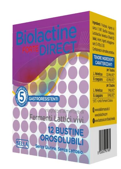 BIOLACTINE FORTE DIRECT 12 BUSTINE - Farmacia Rossi2 - Farmacia Rossi 
