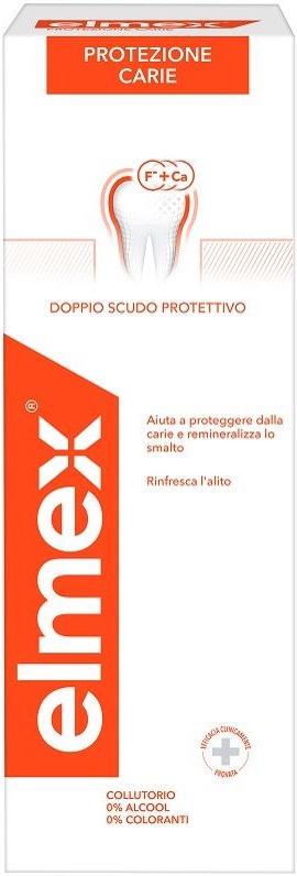 ELMEX PROTEZIONE CARIE COLLUTORIO FLUORURO AMMINICO 400 ML - Farmacia Rossi2 - Farmacia Rossi 