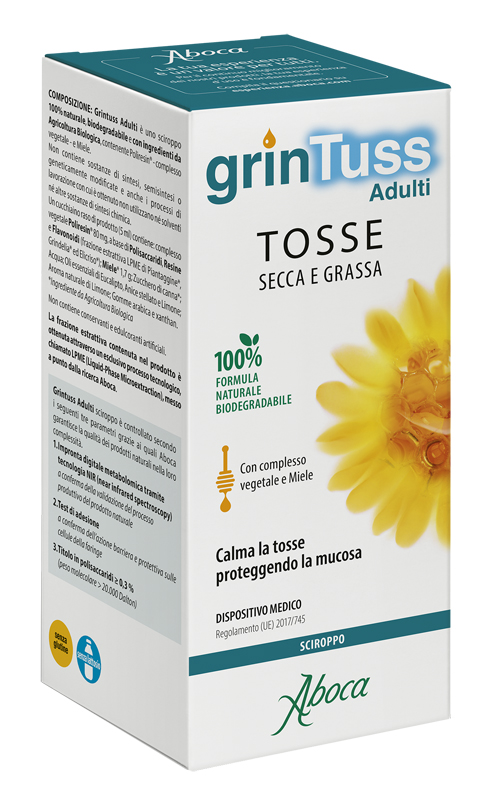 GRINTUSS ADULTI SCIROPPO 180 G - Farmacia Rossi2 - Farmacia Rossi 