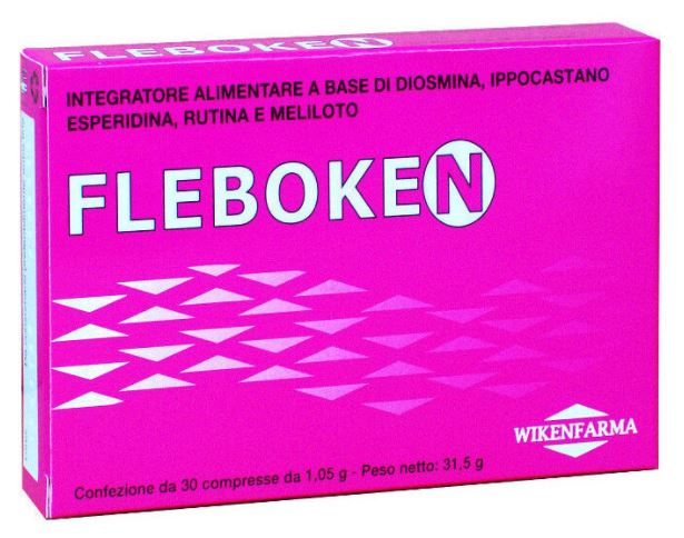 FLEBOKEN 30 COMPRESSE - Farmacia Rossi2 - Farmacia Rossi 
