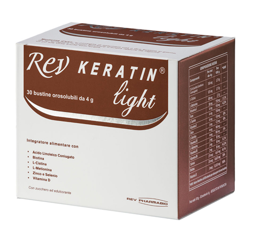 REV KERATIN LIGHT 30 BUSTE 120 G - Farmacia Rossi2 - Farmacia Rossi 