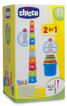 CHICCO GIOCO NUMERI IMPILABILI - Farmacia Rossi2 - Farmacia Rossi 