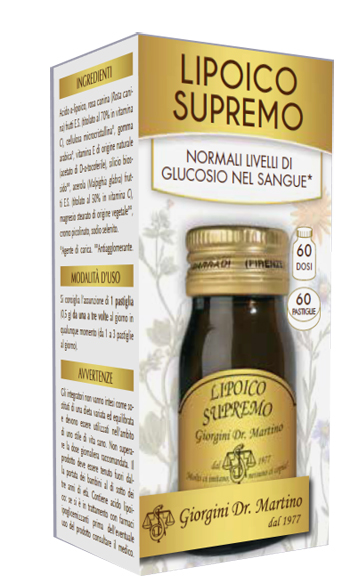 LIPOICO SUPREMO 60 PASTIGLIE - Farmacia Rossi2 - Farmacia Rossi 