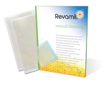 REVAMIL GARZE IMBEVUTE DI MIELE 10X10 CM 10 PEZZI - Farmacia Rossi2 - Farmacia Rossi 