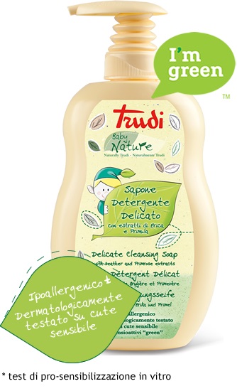 TRUDI BABY NATURE SAPONE DETERGENTE DELICATO 400 ML - Farmacia Rossi2 - Farmacia Rossi 