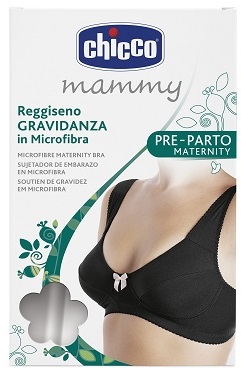 CHICCO MAMMY REGGISENO MICROFIBRA GRAVIDANZA NERO 5C - Farmacia Rossi2 - Farmacia Rossi 