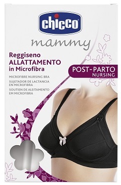 CHICCO MAMMY REGGISENO MICROFIBRA ALLATTAMENTO NERO 6C - Farmacia Rossi2 - Farmacia Rossi 