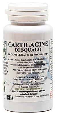 CARTILAGINE DI SQUALO 100 CAPSULE - Farmacia Rossi2 - Farmacia Rossi 