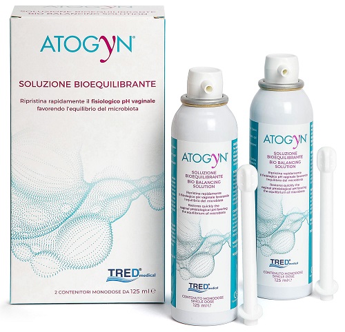 ATOGYN DISPOSITIVO IGIENE VAGINALE E RIPRISTINO PH FISIOLOGICO BAG ON VALVE 2 PEZZI DA 125ML - Farmacia Rossi2 - Farmacia Rossi 