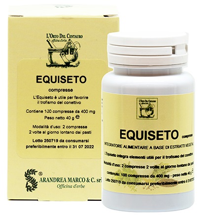 EQUISETO 400 MACERATO GLICERICO 100  COMPRESSE - Farmacia Rossi2 - Farmacia Rossi 