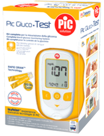 PIC GLUCOTEST KIT GLUCOMETRO - Farmacia Rossi2 - Farmacia Rossi 