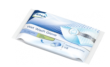 TENA WET WASH GLOVE GUANTO DETERGENTE UMIDIFICATO 8 PEZZI - Farmacia Rossi2 - Farmacia Rossi 
