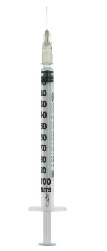 SIRINGA PER INSULINA EXTRAFINE 1ML 100 UI AGO REMOVIBILE 27 GAUGE 0,40X12 MM 1 PEZZO - Farmacia Rossi2 - Farmacia Rossi 