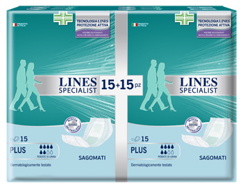 LINES SPECIALIST SAGOMATO PLUS X 30 FARMA - Farmacia Rossi2 - Farmacia Rossi 