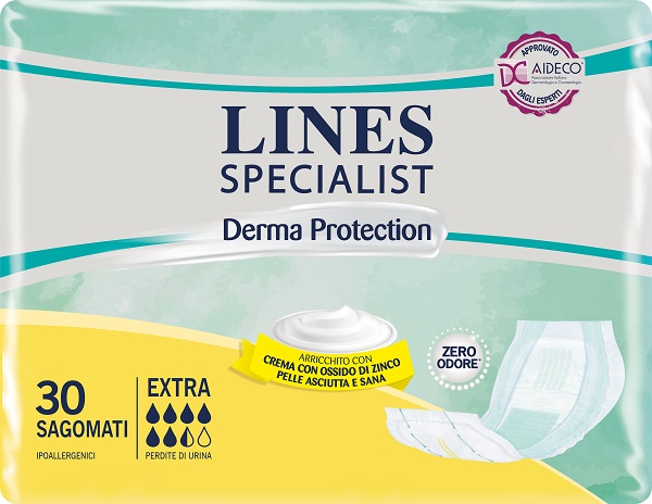 LINES SPECIALIST PANNOLONE SAGOMATO EXTRA 30 PEZZI - Farmacia Rossi2 - Farmacia Rossi 