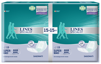 LINES SPECIALIST SAGOMATO MAXI 30 PEZZI - Farmacia Rossi2 - Farmacia Rossi 