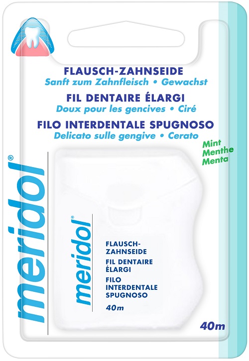 MERIDOL EXPANDED FILO INTERDENTALE 40 METRI - Farmacia Rossi2 - Farmacia Rossi 
