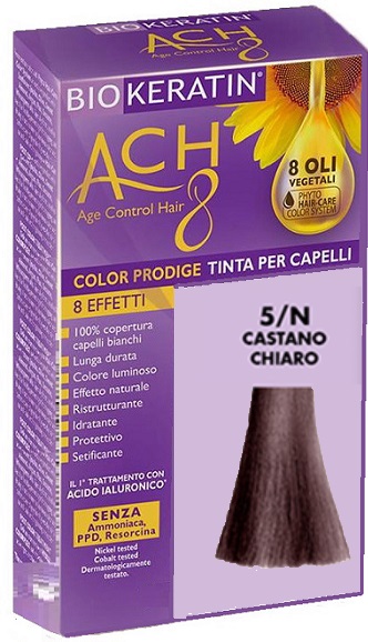 BIOKERATIN ACH8 COLOR PRODIGE 5/N CASTANO CHIARO - Farmacia Rossi2 - Farmacia Rossi 