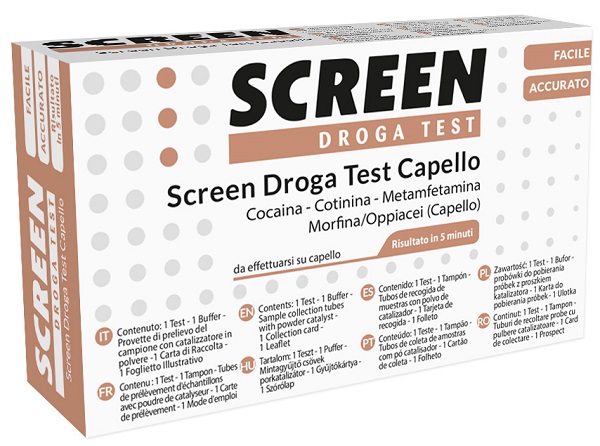 DROGA TEST RILEVAMENTO 4 SOSTANZE TRAMITE CAPELLI - Farmacia Rossi2 - Farmacia Rossi 