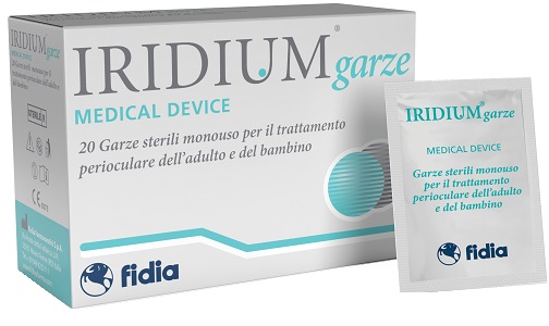 IRIDIUM GARZA OCULARE MEDICATA IN TESSUTO NON TESSUTO 20 PEZZI - Farmacia Rossi2 - Farmacia Rossi 