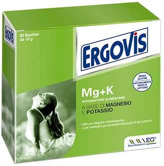 ERGOVIS MG+K 20 BUSTE 10 G - Farmacia Rossi2 - Farmacia Rossi 