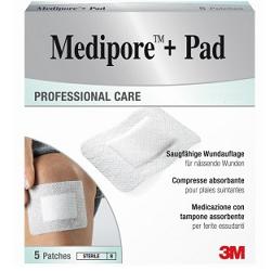 MEDICAZIONE MEDIPORE+PAD 10X15CM 5PEZZI - Farmacia Rossi2 - Farmacia Rossi 