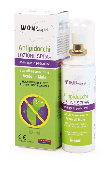 MAX HAIR SPRAY VEGETALE TRATTAMENTO PIDOCCHI 100ML - Farmacia Rossi2 - Farmacia Rossi 