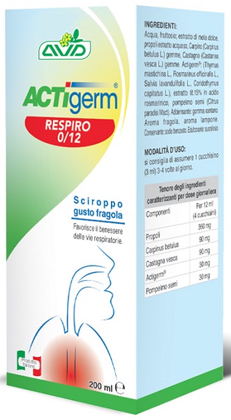 ACTIGERM RESPIRO 0-12 200 ML - Farmacia Rossi2 - Farmacia Rossi 