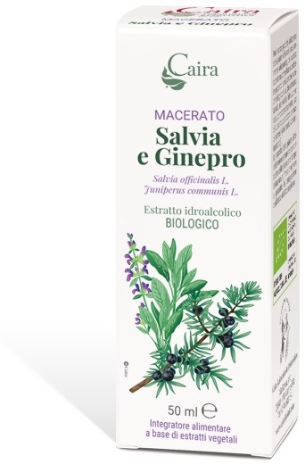 CAIRA SALVIA E GINEPRO MACERATO IDROALCOLICO BIO GOCCE 50 ML - Farmacia Rossi2 - Farmacia Rossi 
