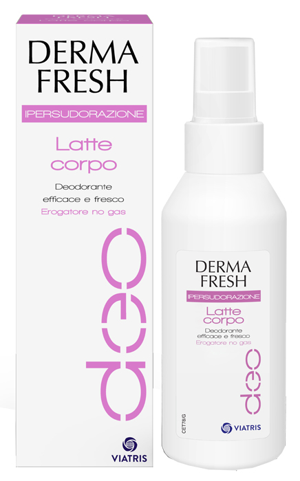 DERMAFRESH IPERSUDORAZIONE LATTE CORPO DEODORANTE 100 ML - Farmacia Rossi2 - Farmacia Rossi 