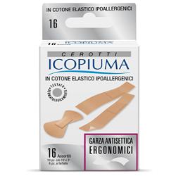 CEROTTO ICOPIUMA ELASTICO ERGONOMICO 16 PEZZI - Farmacia Rossi2 - Farmacia Rossi 