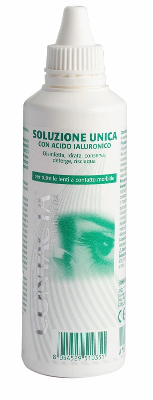 SOLUZIONE OCULARE CON ACIDO IALURONICO CONTACTA 100ML MARCHIO CE - Farmacia Rossi2 - Farmacia Rossi 