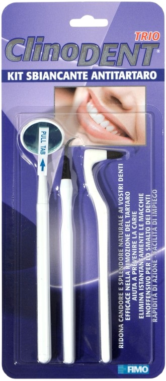 CLINODENT TRIO SBIANCANTE ANTI TARTARO - Farmacia Rossi2 - Farmacia Rossi 