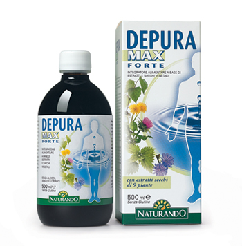 DEPURA MAX FORTE 500 ML - Farmacia Rossi2 - Farmacia Rossi 