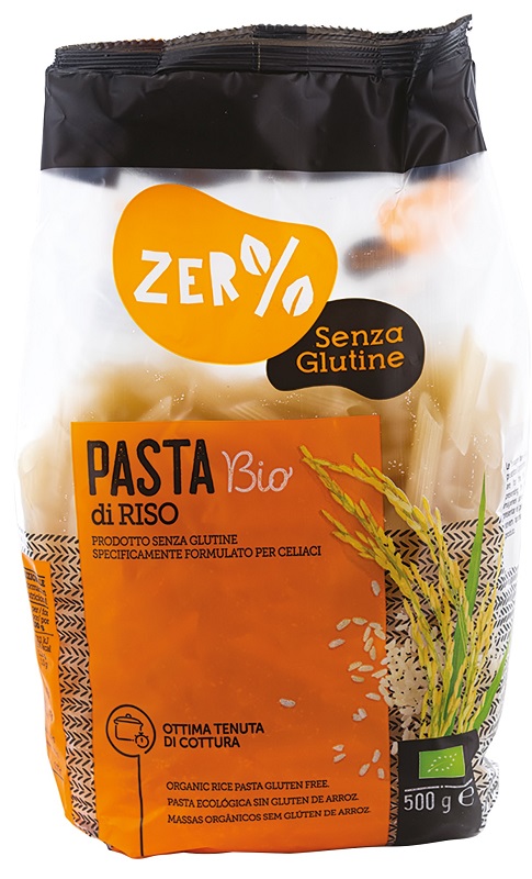 ZERO% GLUTINE PASTA RISO PENNE SENZA GLUTINE BIO 500 G - Farmacia Rossi2 - Farmacia Rossi 