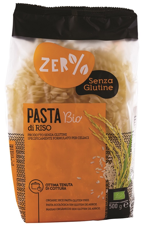 ZERO% GLUTINE PASTA RISO FUSILLI SENZA GLUTINE BIO 500 G - Farmacia Rossi2 - Farmacia Rossi 