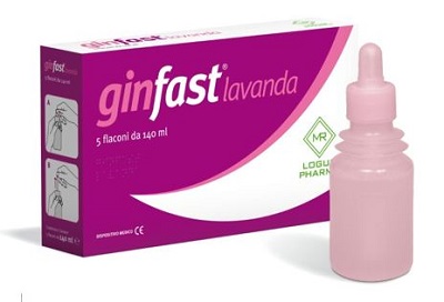 LAVANDA VAGINALE GINFAST CONFEZIONE DA 5 FLACONCINI DA 140ML - Farmacia Rossi2 - Farmacia Rossi 