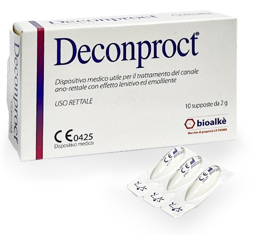 DECONPROCT SUPPOSTE 10 PEZZI - Farmacia Rossi2 - Farmacia Rossi 