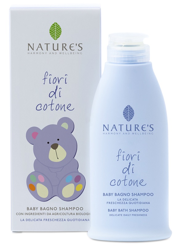 NATURES FIORI DI COTONE BABY BAGNO SHAMPOO - Farmacia Rossi2 - Farmacia Rossi 