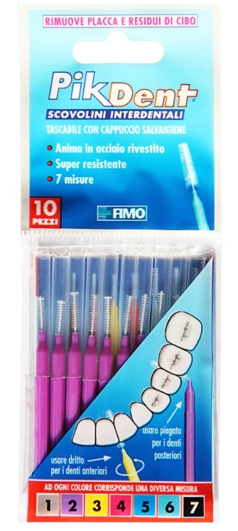PIKDENT STUZZICOLINO 2 VI 10PZ - Farmacia Rossi2 - Farmacia Rossi 