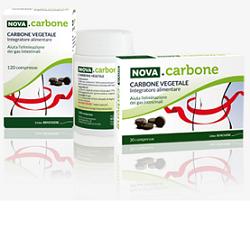 NOVA CARBONE VEGETALE 120 COMPRESSE - Farmacia Rossi2 - Farmacia Rossi 