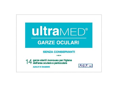 GARZA OCULARE ULTRAMED 14 PEZZI - Farmacia Rossi2 - Farmacia Rossi 