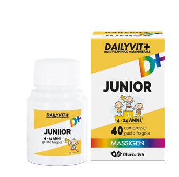 DAILYVIT+ JUNIOR MULTIVITAMINICO E MULTIMINERALE 40 COMPRESSE - Farmacia Rossi2 - Farmacia Rossi 
