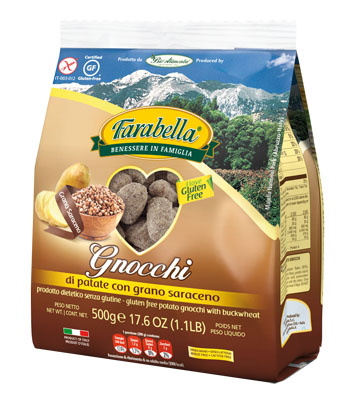 FARABELLA GNOCCHI DI PATATE AL GRANO SARACENO 500 G - Farmacia Rossi2 - Farmacia Rossi 