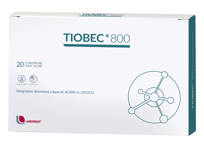 TIOBEC 800 20 COMPRESSE FAST-SLOW 36 G - Farmacia Rossi2 - Farmacia Rossi 
