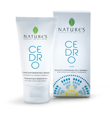 NATURES CEDRO UOMO BALSAMO DOPOBARBA PELLI SENSIBILI 75 ML - Farmacia Rossi2 - Farmacia Rossi 