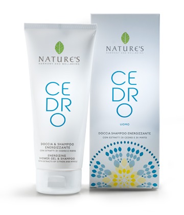 NATURE'S CEDRO UOMO DOCCIASHAMPOO ENERGIZZANTE 200 ML - Farmacia Rossi2 - Farmacia Rossi 
